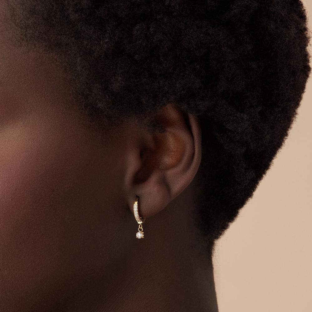 Urbanti Stainless Steel Skyla Hoop Earrings