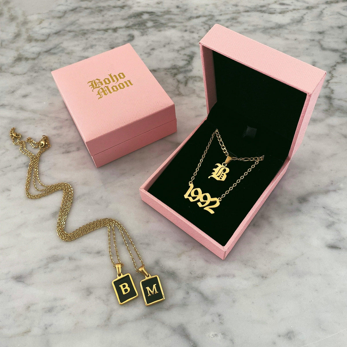 Urbanti Stainless Steel Urbanti Necklace Box Pink