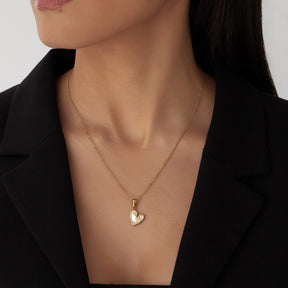 Urbanti Stainless Steel Je T'aime Necklace