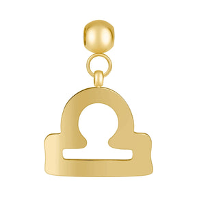 Urbanti Stainless Steel Libra Charm