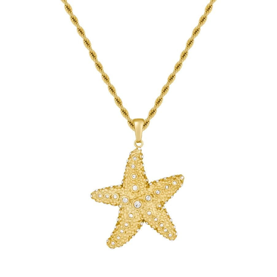 Urbanti Stainless Steel Marine Starfish Necklace