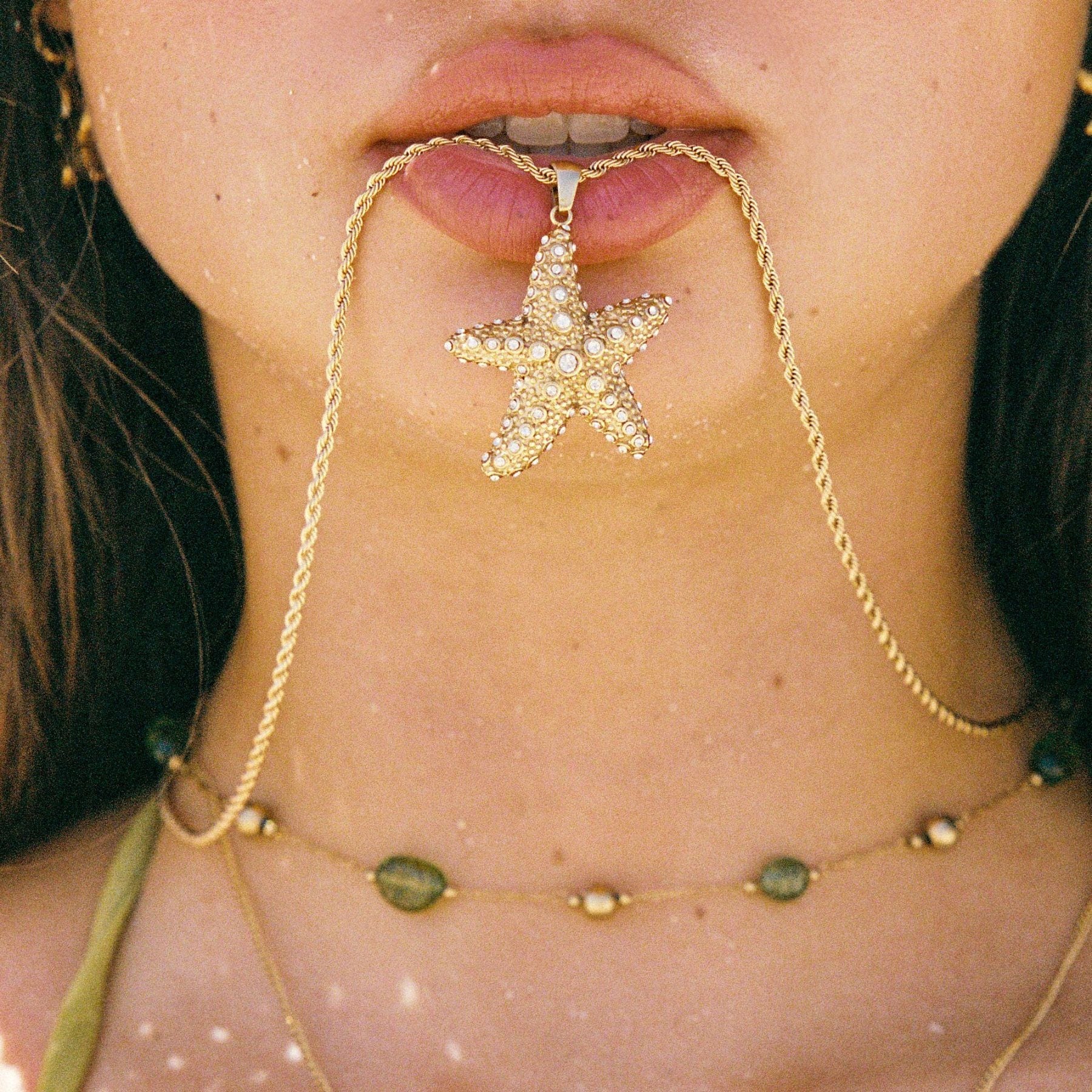 Urbanti Stainless Steel Marine Starfish Necklace