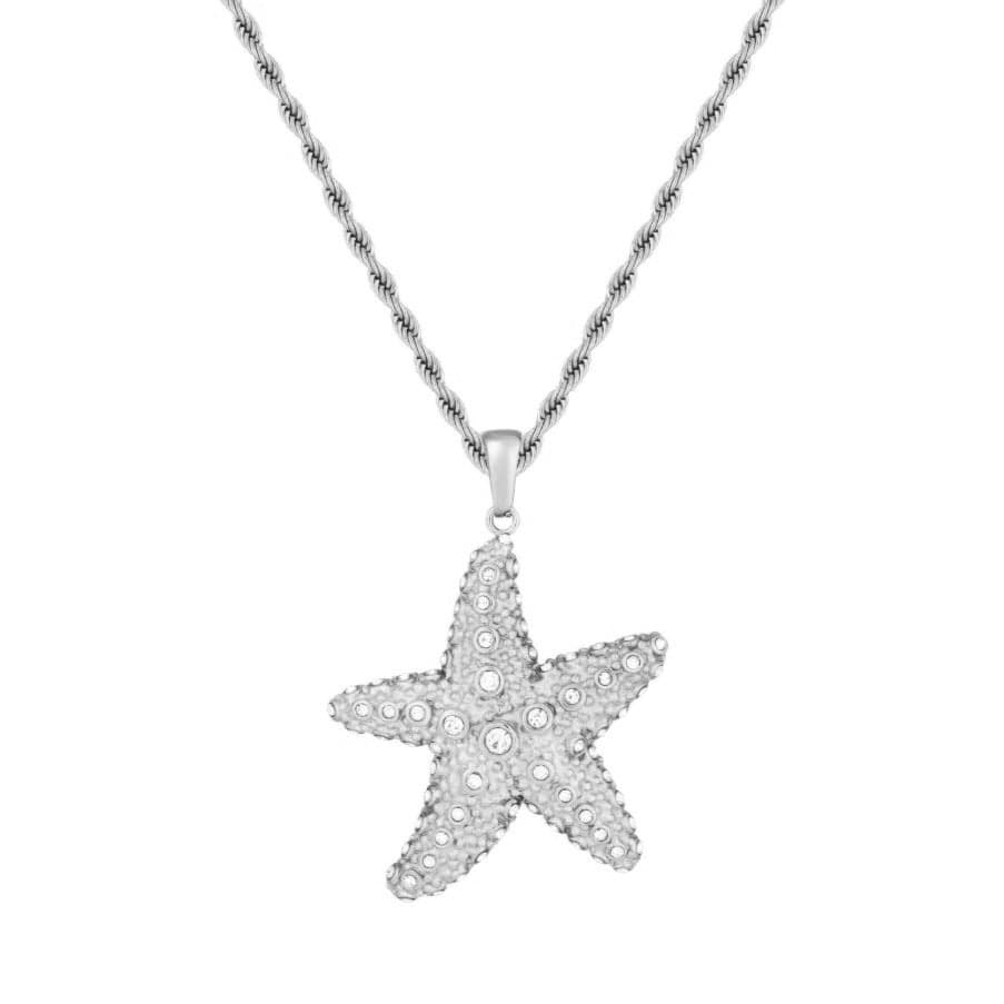 Urbanti Stainless Steel Marine Starfish Necklace