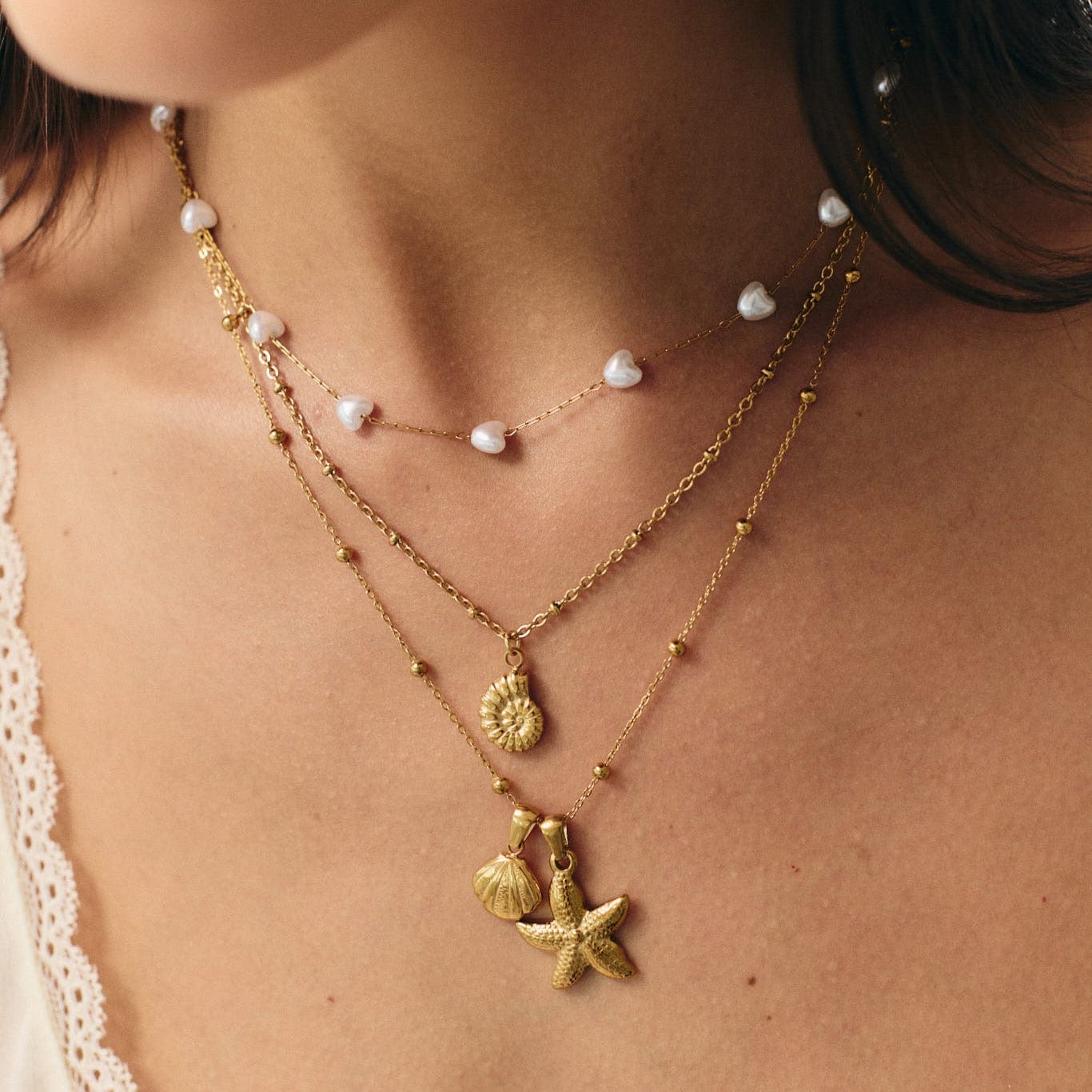 Urbanti Stainless Steel Mini Ursula Necklace