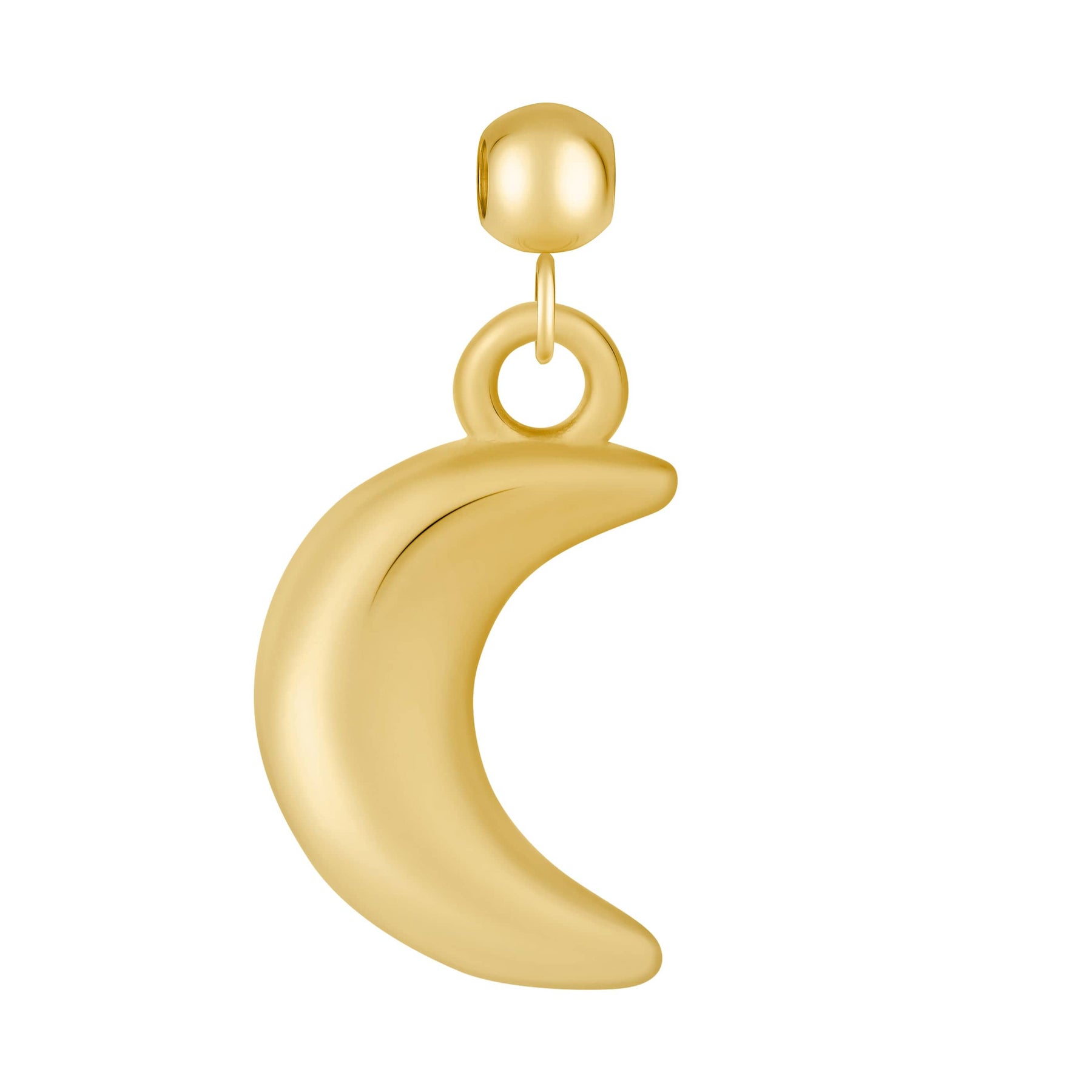 Urbanti Stainless Steel Moon Charm