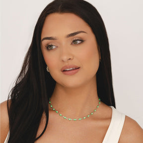 Urbanti Stainless Steel Nazar Evil Eye Choker