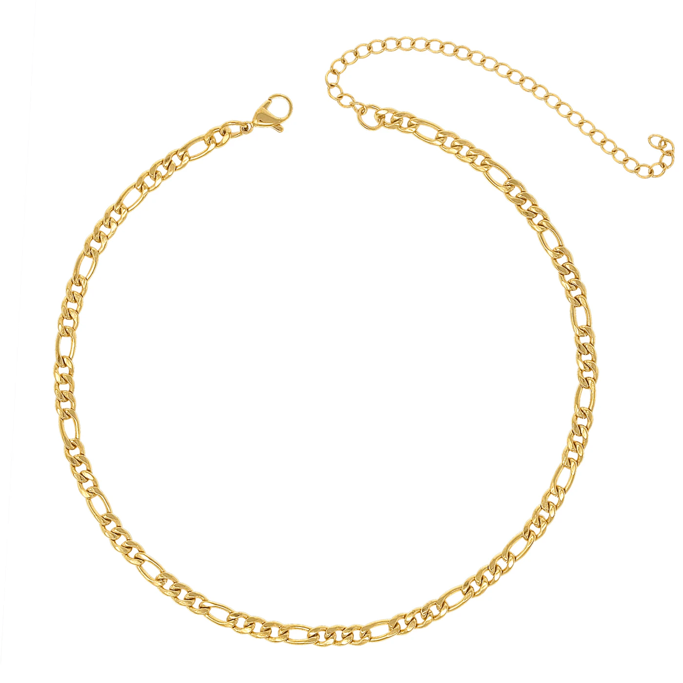 Urbanti Stainless Steel Ola Figaro Choker Gold / Choker