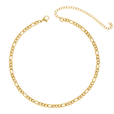 Urbanti Stainless Steel Ola Figaro Choker Gold / Choker