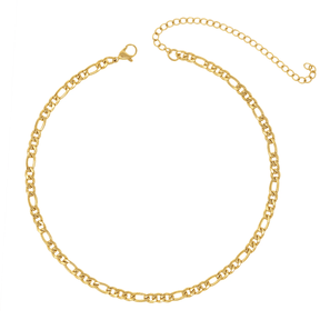 Urbanti Stainless Steel Ola Figaro Choker Gold / Choker