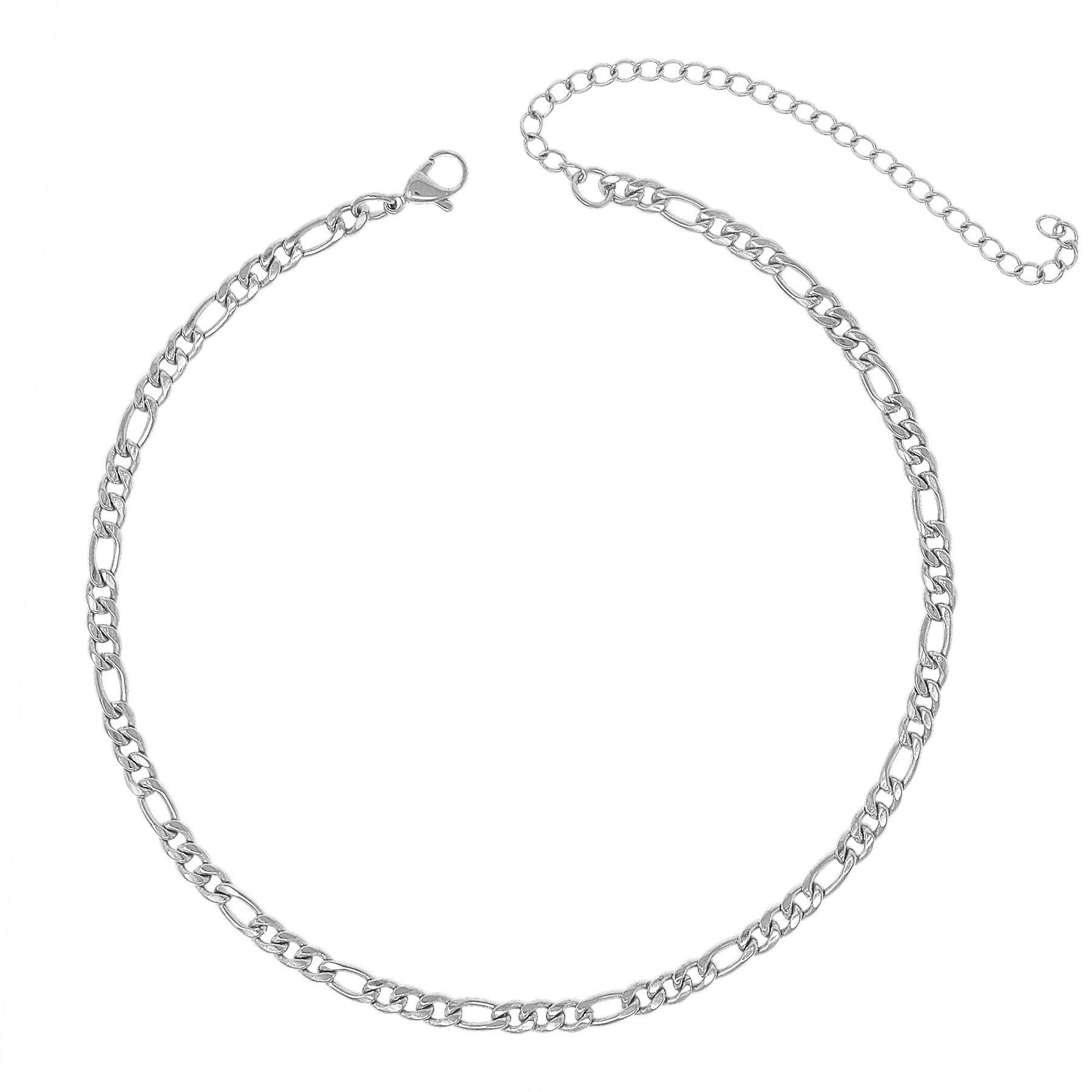 Urbanti Stainless Steel Ola Figaro Choker Silver / Choker