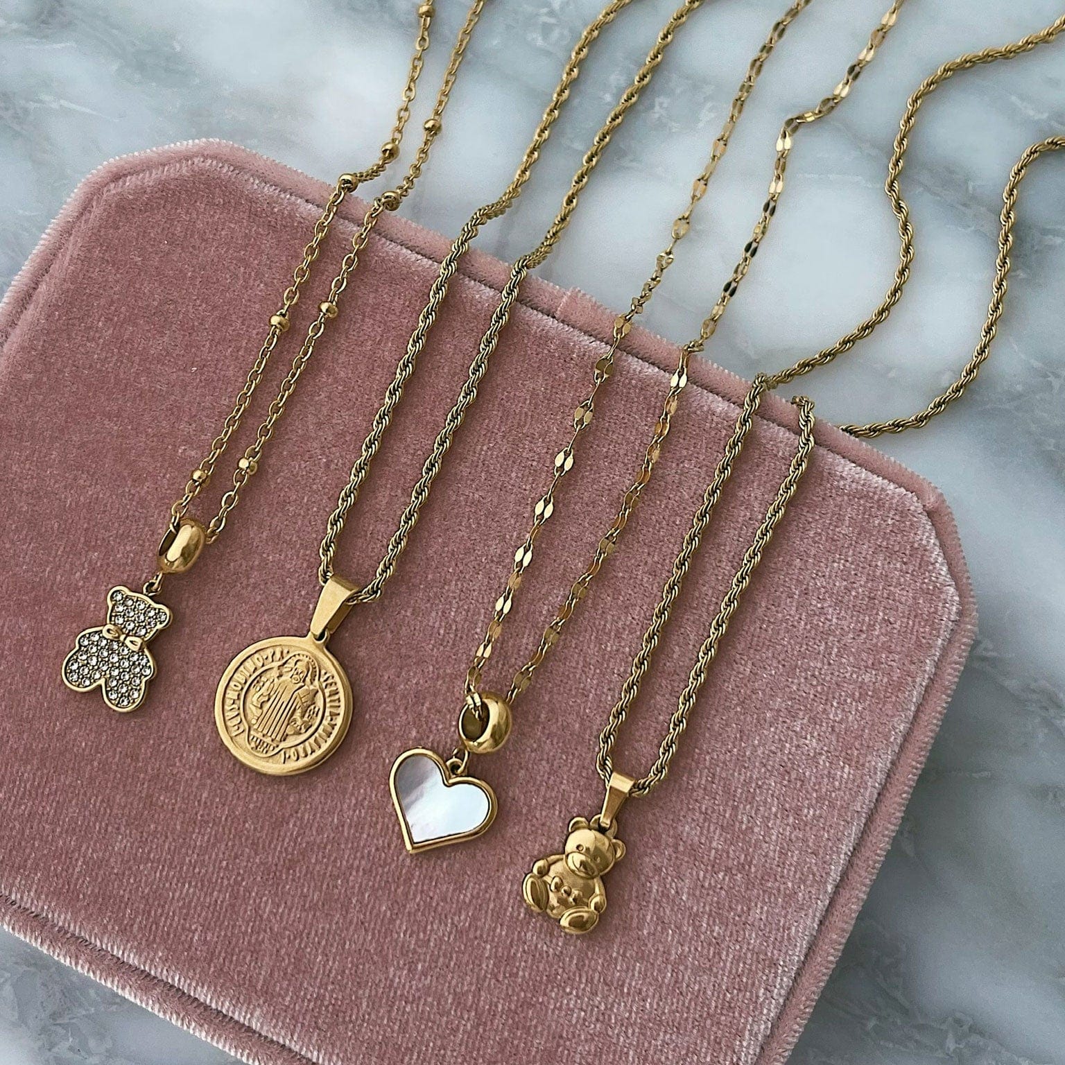 Urbanti Stainless Steel Endless Love Necklace