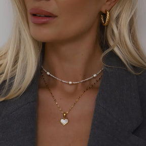 Urbanti Stainless Steel Endless Love Necklace