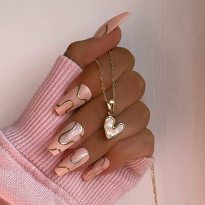 Urbanti Stainless Steel Je T'aime Necklace