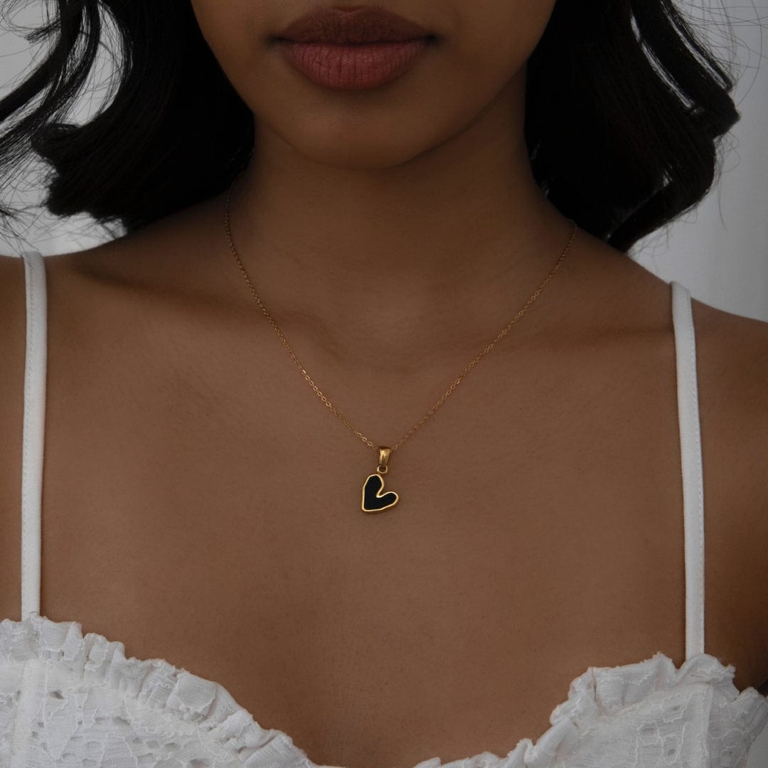 Urbanti Stainless Steel Cold Hearted Necklace