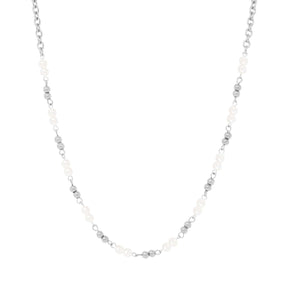 Urbanti Stainless Steel Palmer Pearl Necklace