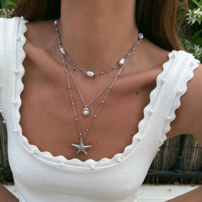 Urbanti Stainless Steel Palila Starfish Necklace