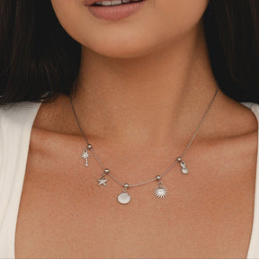 Urbanti Stainless Steel Palm Tree Charm