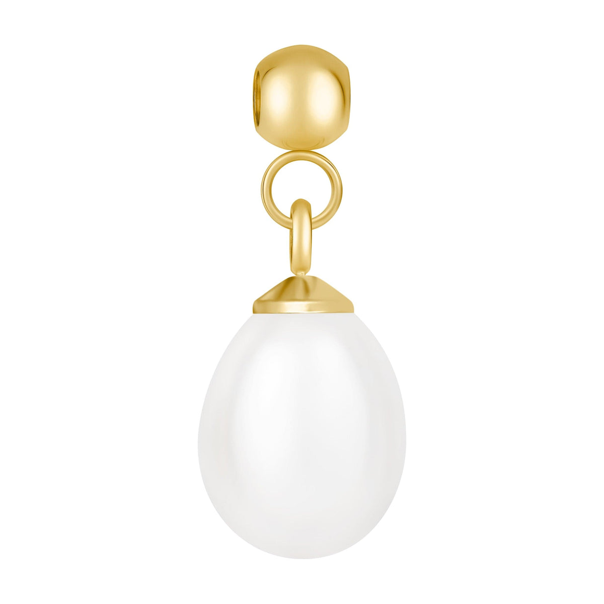 Urbanti Stainless Steel Pearl Charm