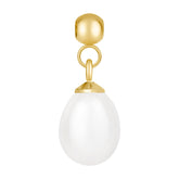 Urbanti Stainless Steel Pearl Charm