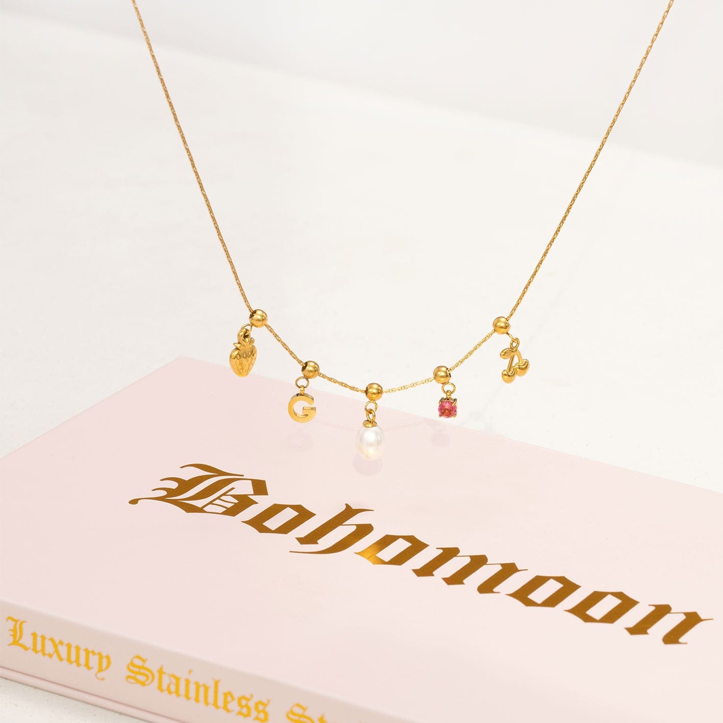 Urbanti Stainless Steel Pineapple Charm