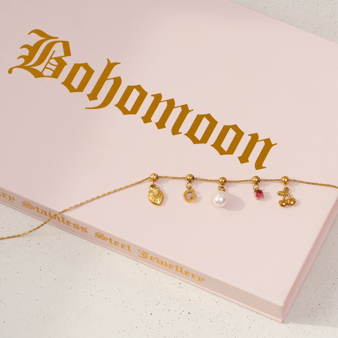 Urbanti Stainless Steel Pineapple Charm