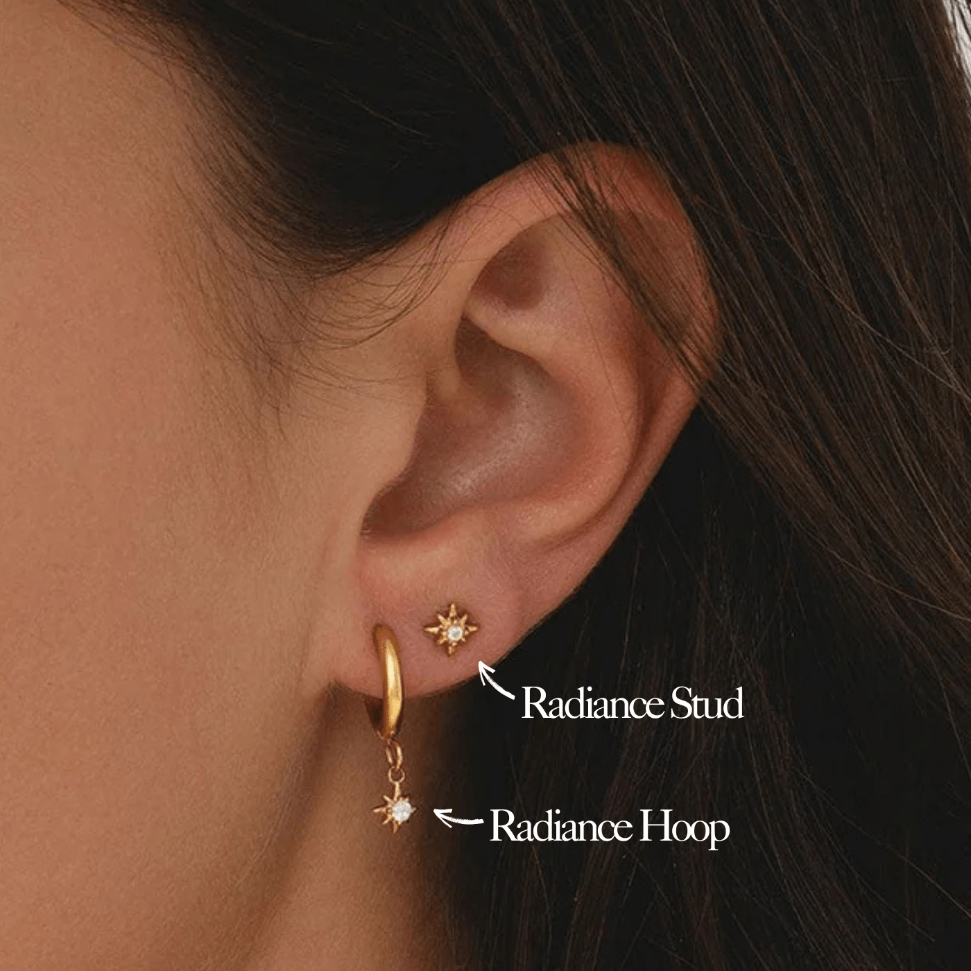 Urbanti Stainless Steel Radiance Earring Set