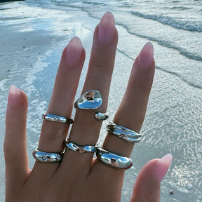 Urbanti Stainless Steel Twilight Glow Ring