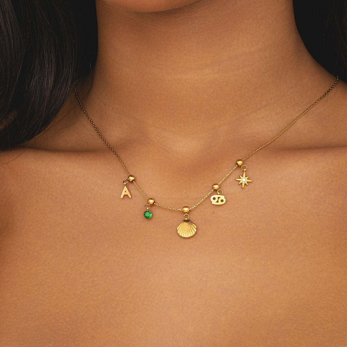 Urbanti Stainless Steel Shell Charm