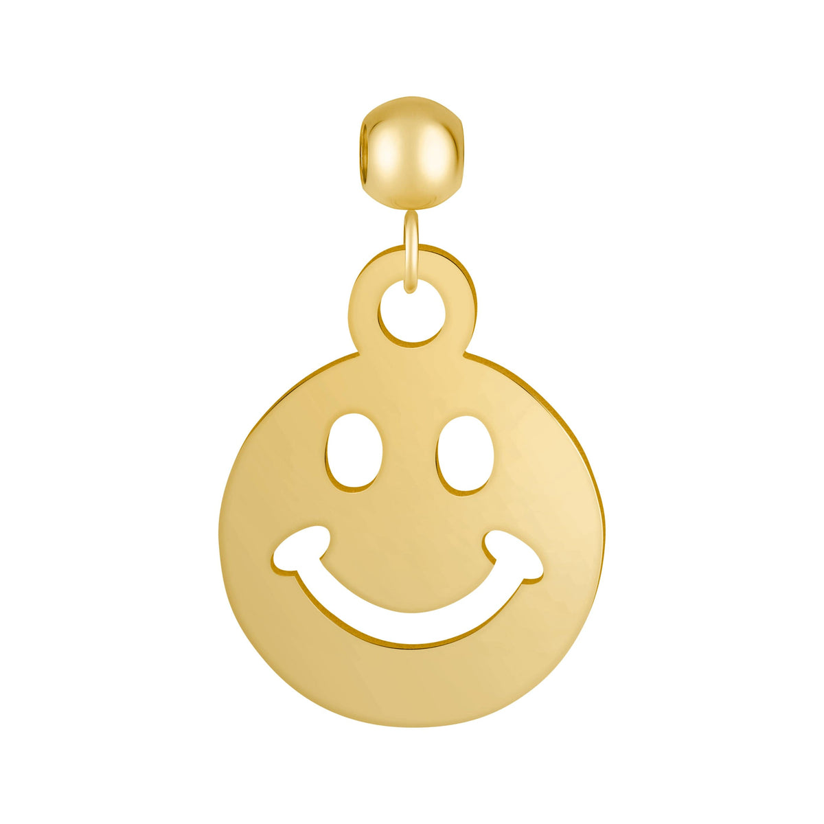 Urbanti Stainless Steel Smile Charm