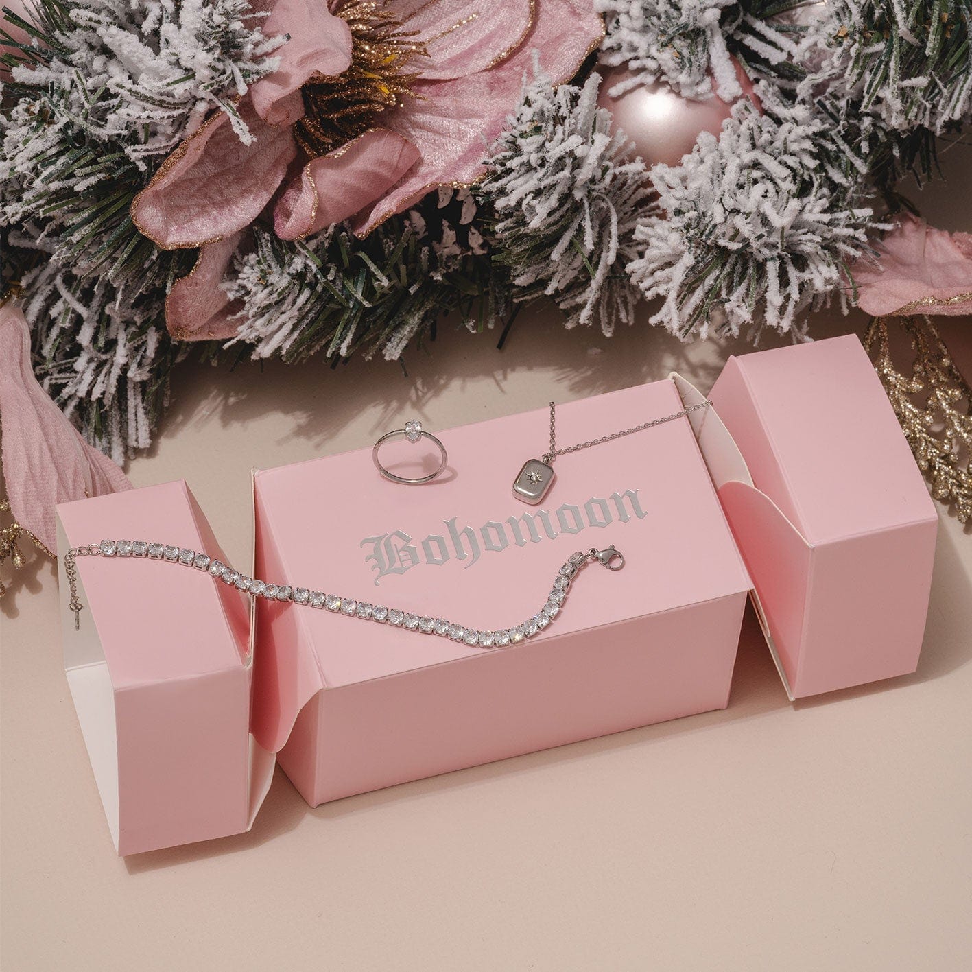 Urbanti Stainless Steel Sparkle Cracker Bundle - Silver