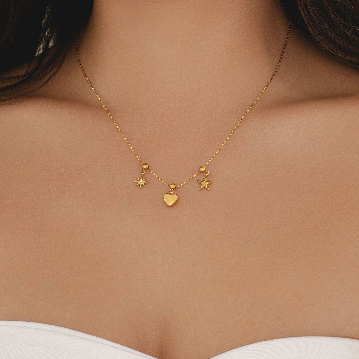 Urbanti Stainless Steel Starfish Charm