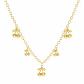 Urbanti Stainless Steel Vibrance Cherry Necklace